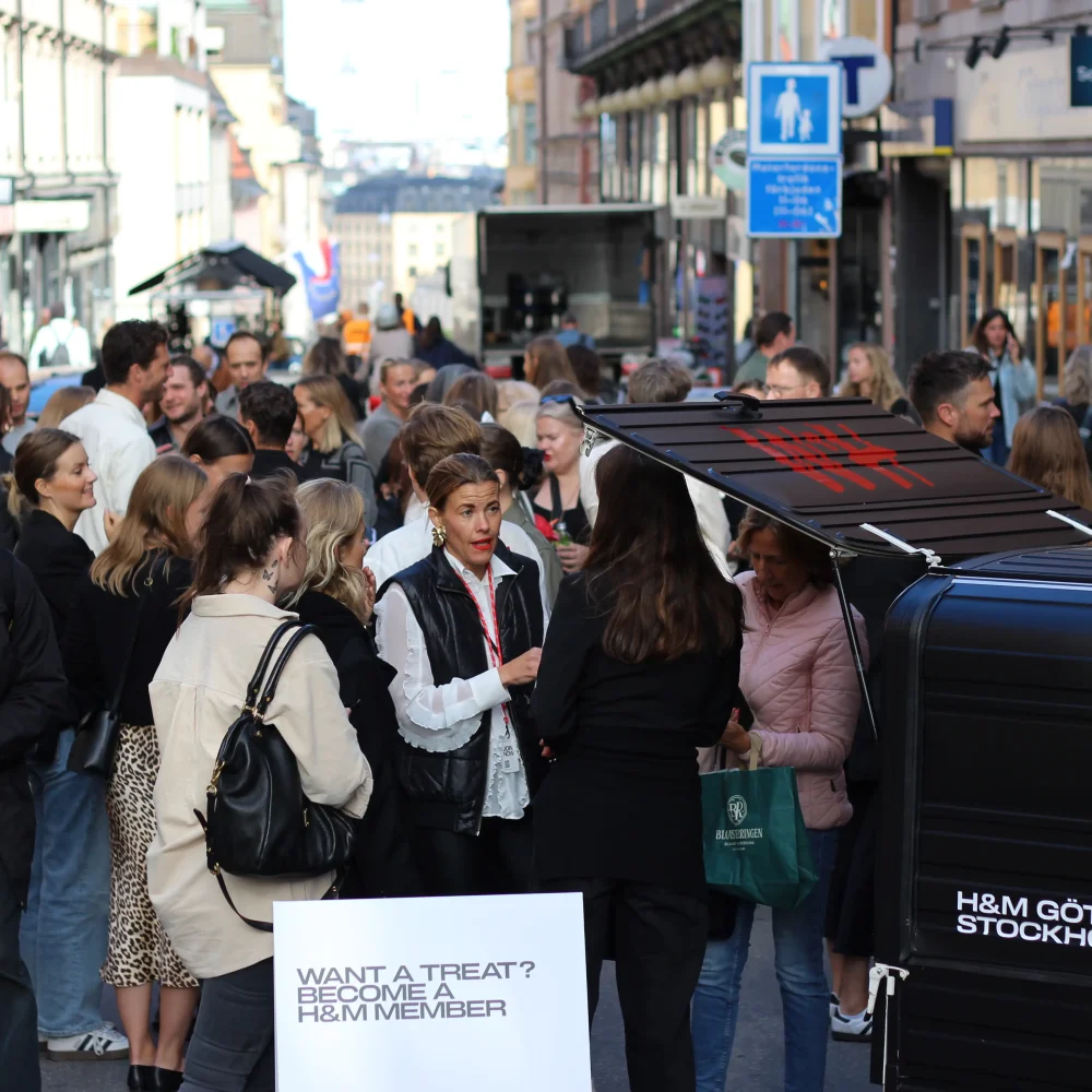 Pop-up event för HM