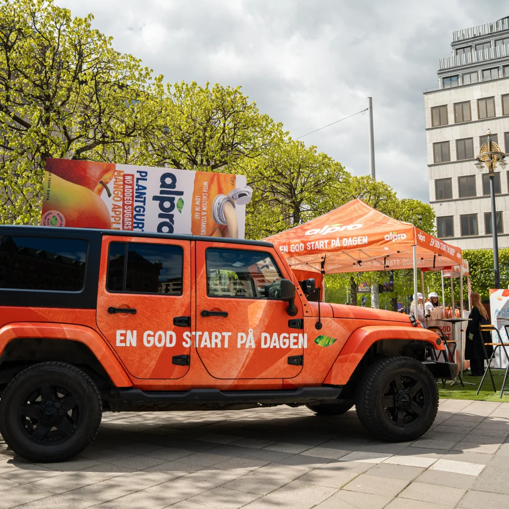 Pop-up event för alpro